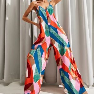 Multi colored jumpsuit